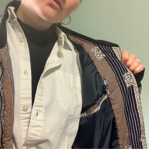 VINTAGE printed bomber - Picture 8 of 14